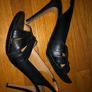 EUC Nine West Slingback Heels!